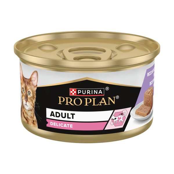 Pro Plan Delicate Digestion Υγρή Τροφή Για Γάτες Γαλοπούλα 85gr