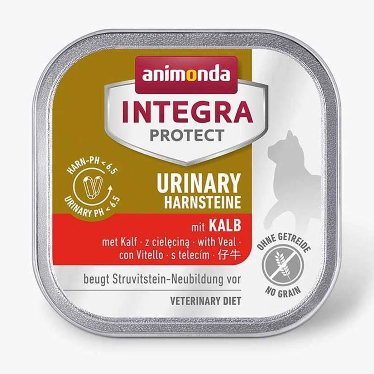 dw Animonda Integra Protect Urinary Υγρή Τροφή Για Γάτες Βοδινό 100gr - Image 1