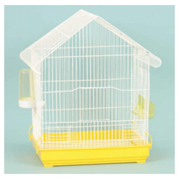 EL PLAST Κλουβί Πουλιών Λευκού Χρώματος Large