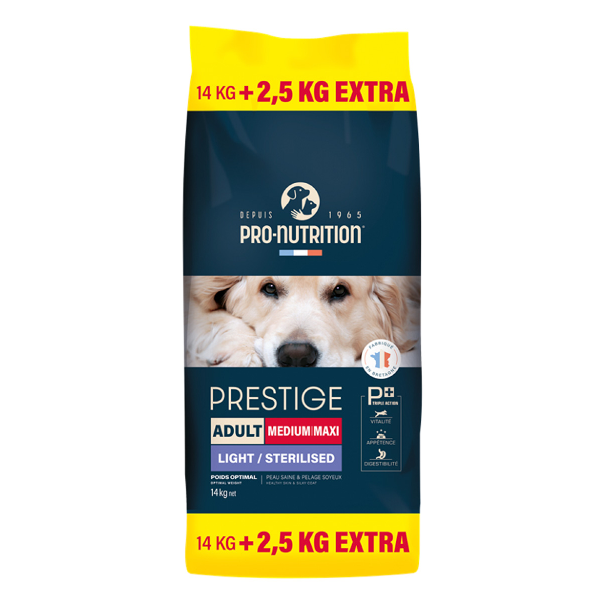 ef Pro Nutrition Prestige Adult Light Sterilised Medium, Maxi Ξηρά Τροφή Για Στειρωμένους & Υπέρβαρους Σκύλους 14kg ( +2.5kg Δώρο ) - Image 1