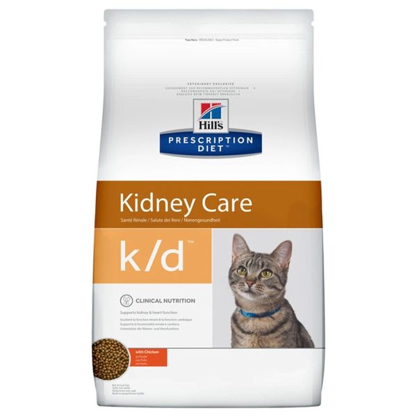 Hill's Prescription Diet k/d Kidney Care 3kgΞηρά Τροφή Για Γάτες Κοτόπουλο