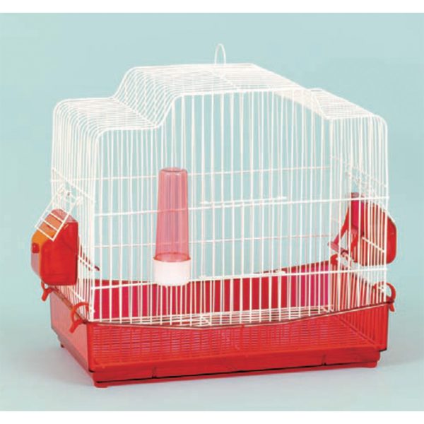 EL PLAST Κλουβί Πουλιών Λευκού Χρώματος Lux