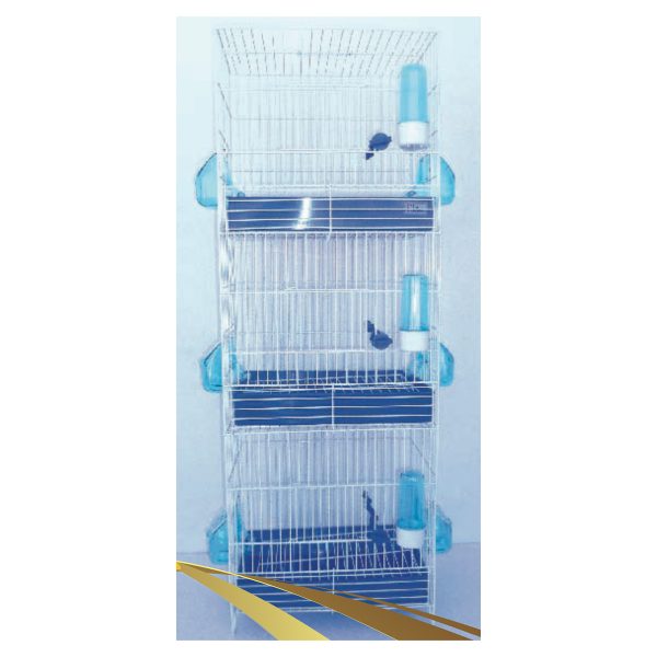 EL PLAST Μίνι Τριώροφο Οροφοδιαμέρισμα Πτηνών