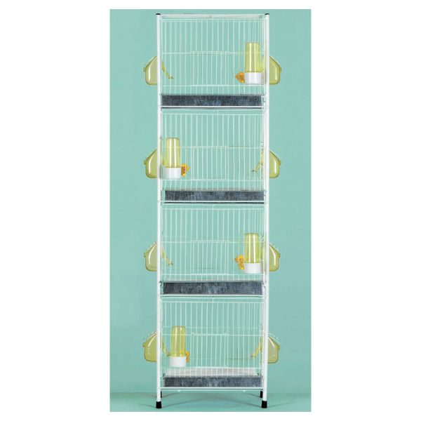 EL PLAST Μίνι Τετραώροφο Οροφοδιαμέρισμα Πτηνών