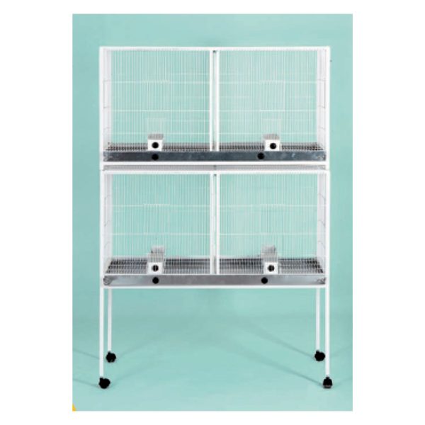 EL PLAST Τροχήλατη Κλούβα με Συρτάρι Πτηνών