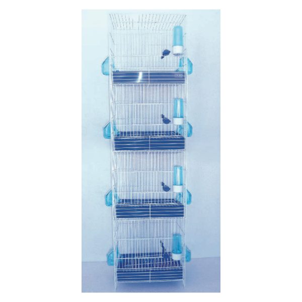 EL PLAST Μίνι Τετραώροφο Οροφοδιαμέρισμα Πτηνών