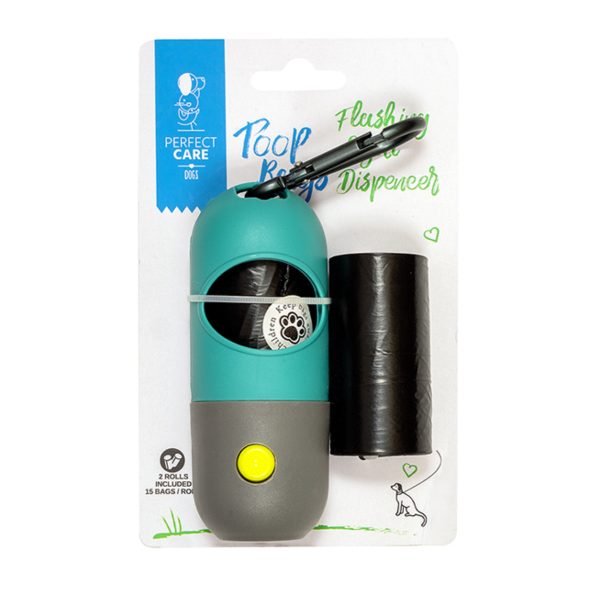 Perfect Care Σακούλες Περιττωμάτων Με Φακό & 2 Ρολά