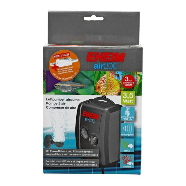 EHEIM Air Pump 200 Αεραντλία Ενυδρείου 3.5w 200L/Η