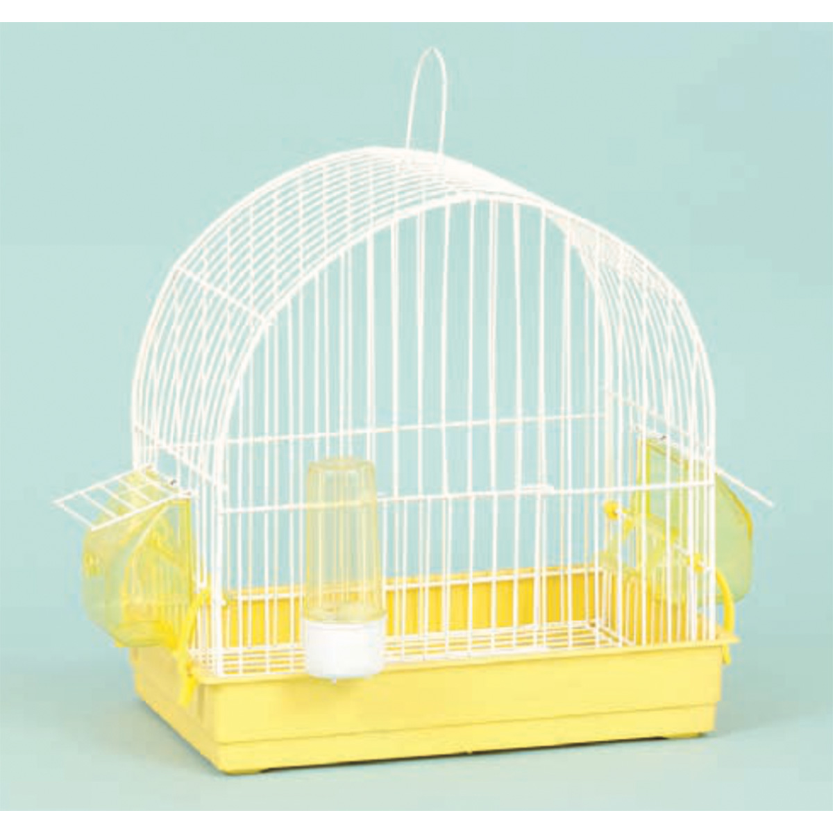 sx EL PLAST Κλουβί Πουλιών Λευκού Χρώματος Mini - Image 1