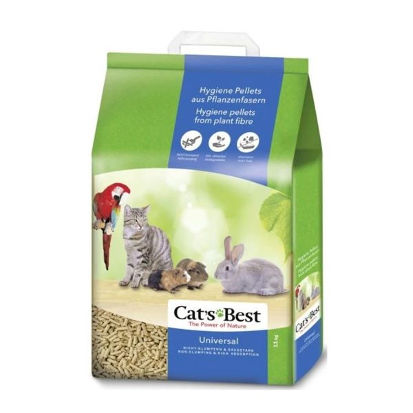 Cat's Best Universal Strawberry Απορροφητικό Υπόστρωμα Pellet 5.5kg