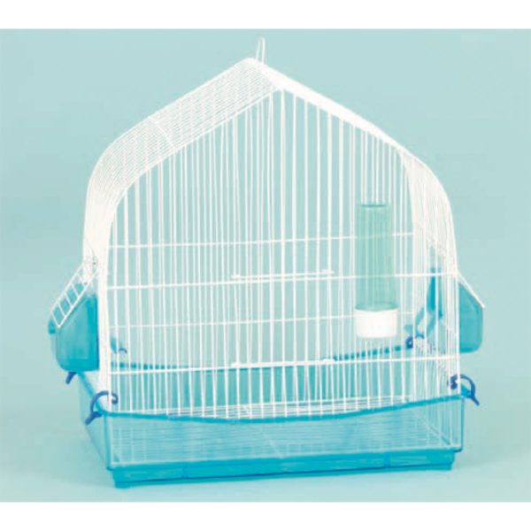 EL PLAST Κλουβί Πουλιών Λευκού Χρώματος Lux