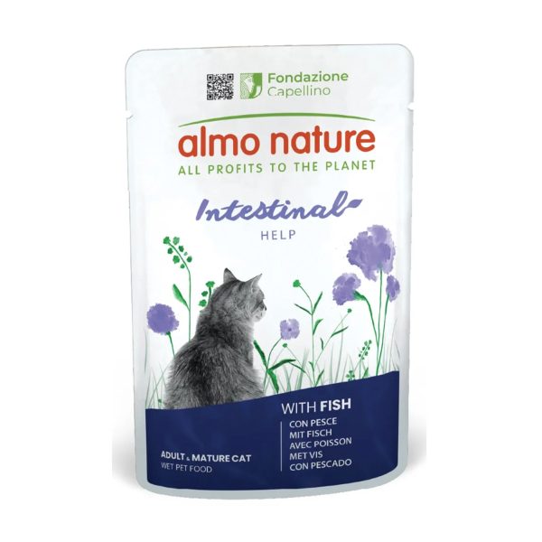 Almo Nature Cat Urinary Help Υγρή Τροφή Για Γάτες Ψάρι 70gr