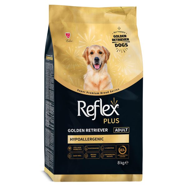 Reflex Plus Dog Adult Golden Retriever Hypoallergenic Chicken Ξηρά Τροφή Για Σκύλους Κοτόπουλο 8kg