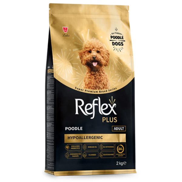 Reflex Plus Dog Poodle Adult Hypoallergenic Chicken Ξηρά Τροφή Για Σκύλους Κοτόπουλο 2kg