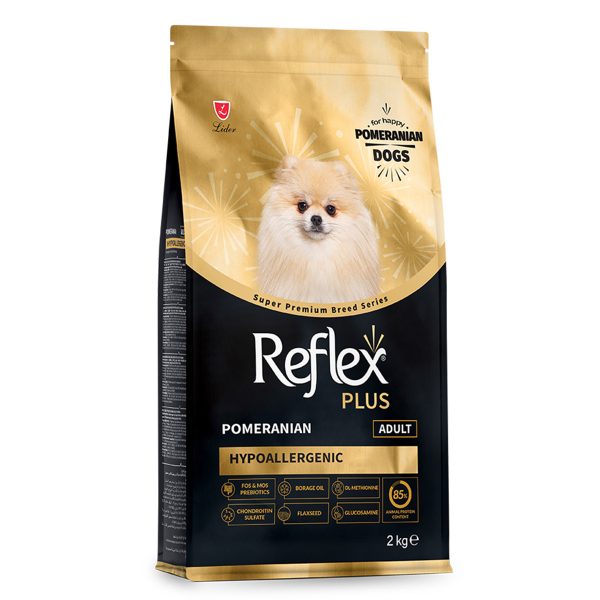 Reflex Plus Dog Pomeranian Adult Hypoallergenic Chicken Ξηρά Τροφή Για Σκύλους Κοτόπουλο 2kg