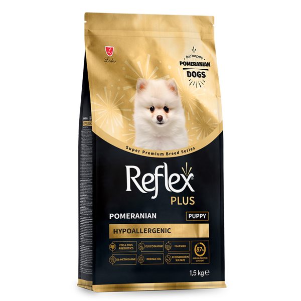 Reflex Plus Dog Pomeranian Puppy Hypoallergenic Chicken Ξηρά Τροφή Για Κουτάβια Κοτόπουλο 1.5kg