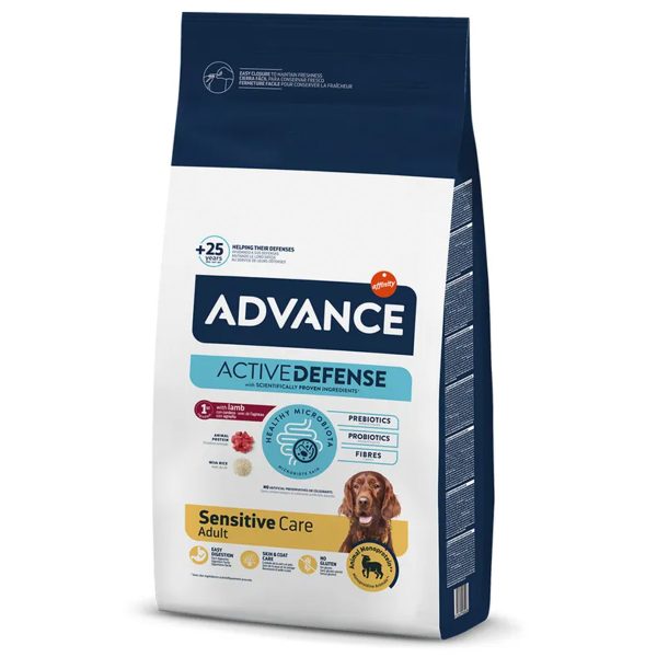 Advance Medium Maxi Sensitive Ξηρά Τροφή Αρνί & Ρύζι 3kg