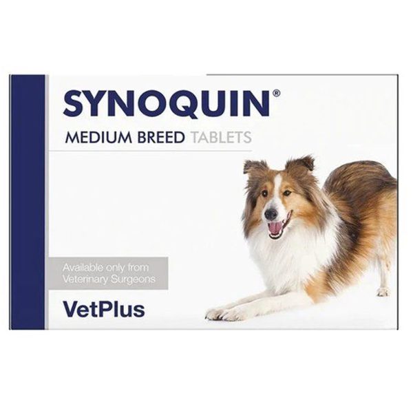 VetPlus Synoquin Medium Breeds Συμπλήρωμα Διατροφής Για Σκύλους 10–25kg