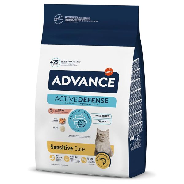 Advance Cat Sensitive Care Salmon Ξηρά Τροφή Σολομός 1.5kg