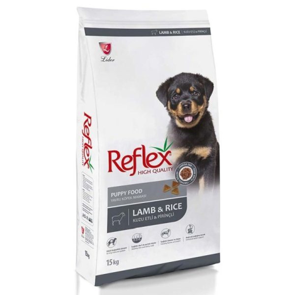 Reflex Dog Puppy Lamb & Rice Ξηρά Τροφή Αρνί & Ρύζι 15kg