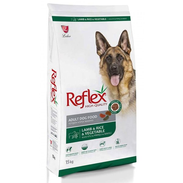 Reflex Dog Adult Lamb Rice & Vegetables Ξηρά Τροφή Αρνί Ρύζι & Λαχανικά 15kg