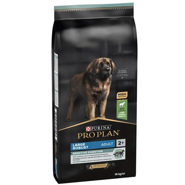 Purina Pro Plan Large Robust Sensitive Digestion Adult Ξηρά Τροφή Για Ενήλικους Σκύλους Αρνί & Ρύζι 14kg
