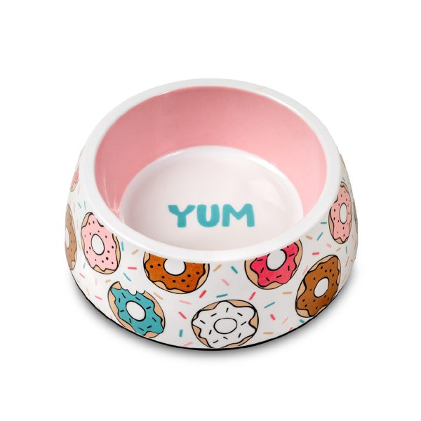 Glee Donuts Small Μπολ Μελαμίνης Φαγητού & Νερού Για Σκύλους & Γάτες 225ml