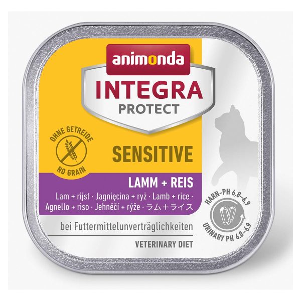 Animonda Integra Protect Sensitive Κλινική Υγρή Τροφή Για Γάτες Αρνί & Ρύζι 100gr