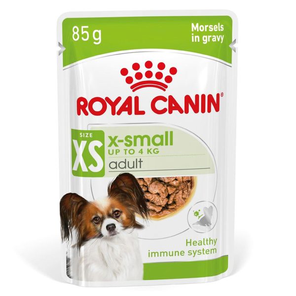 Royal Canin X-Small Adult Gravy Υγρή Τροφή Για Σκύλους 85gr