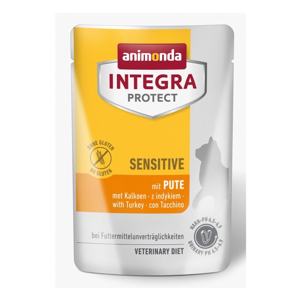 Animonda Integra Protect Sensitive Κλινική Υγρή Τροφή Για Γάτες Γαλοπούλα 85gr