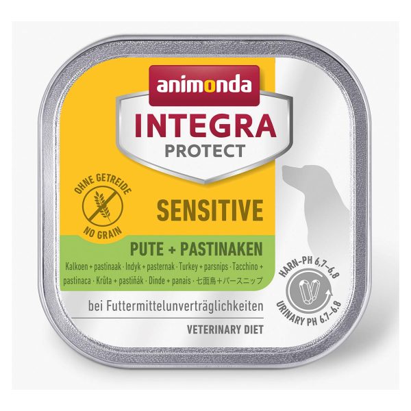 Animonda Integra Protect Sensitive Κλινική Υγρή Τροφή Για Σκύλους Γαλοπούλα & Παστινάκια 150gr