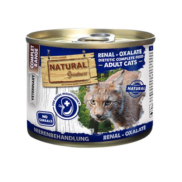 Natural Greatness Renal Oxalate Veterinary Diet Υγρή Τροφή Νεφρικής Υποστήριξης 200gr