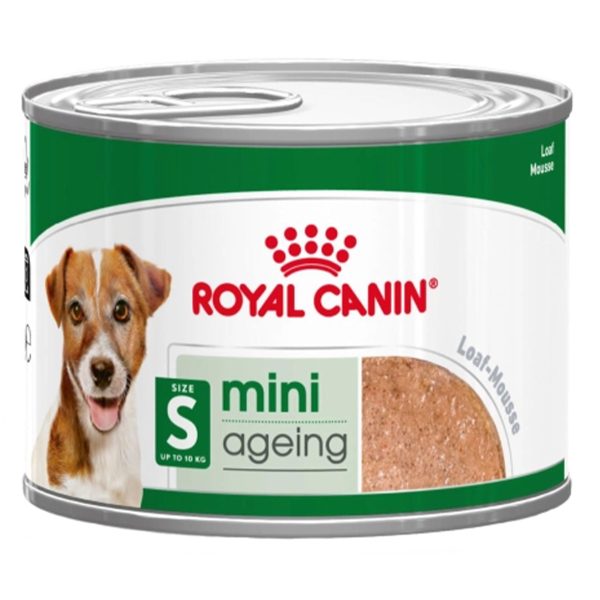 Royal Canin Mini Ageing Loaf Υγρή Τροφή Για Σκύλους 195gr