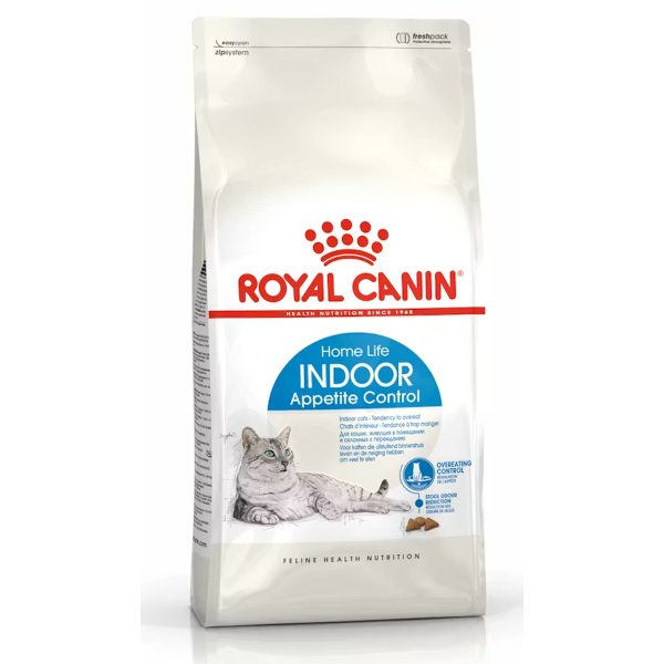 Royal Canin Indoor Adult Appetite Control Ξηρά Τροφή Για Γάτες 2kg