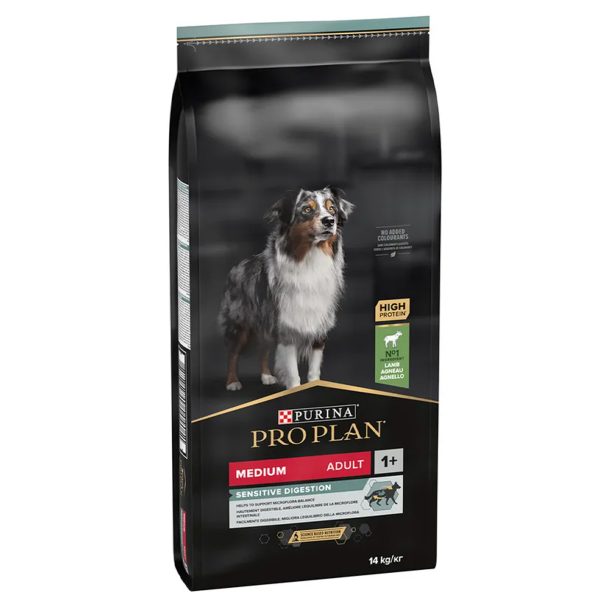 Purina Pro Plan Sensitive Digestion Adult Medium Ξηρά Τροφή Για Ενήλικους Σκύλους Αρνί & Ρύζι 14kg
