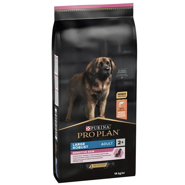 Purina Pro Plan Large Robust Sensitive Skin Adult Ξηρά Τροφή Για Ενήλικους Σκύλους Σολομός 14kg
