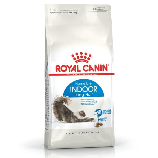 Royal Canin Indoor Long Hair Ξηρά Τροφή Για Γάτες 2kg