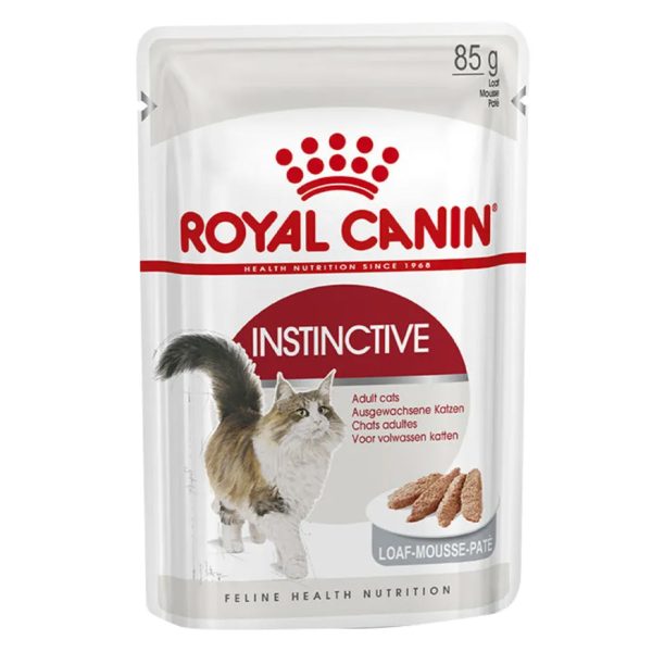 Royal Canin Instinctive Loaf Υγρή Τροφή Για Γάτες Κρέας Πατέ 85gr