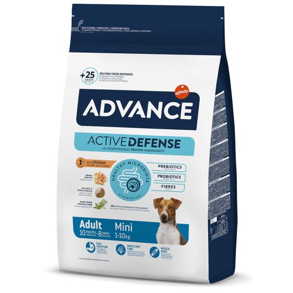 Advance Adult Mini Chicken Rice Ξηρά Τροφή Κοτόπουλο & Ρύζι 3kg