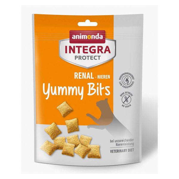 Animonda Integra Protect Renal Yummy Bits Τραγανό Σνακ Για Γάτες 120gr