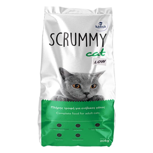 Kibbus Scrummy Cat Ξηρά Τροφή Για Γάτες 20kg