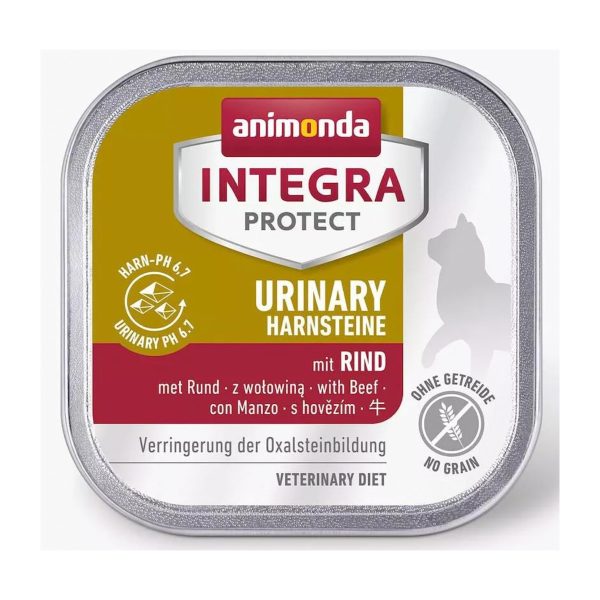 Animonda Integra Protect Urinary Υγρή Τροφή Για Γάτες Μοσχάρι 100gr