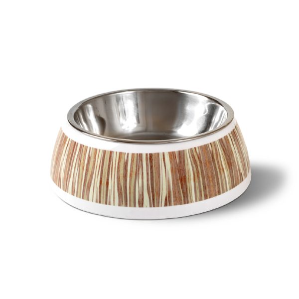 Glee Natural Small Μπολ Μελαμίνης Φαγητού & Νερού Με Ανοξείδωτο Κάδο Για Σκύλους & Γάτες 200ml