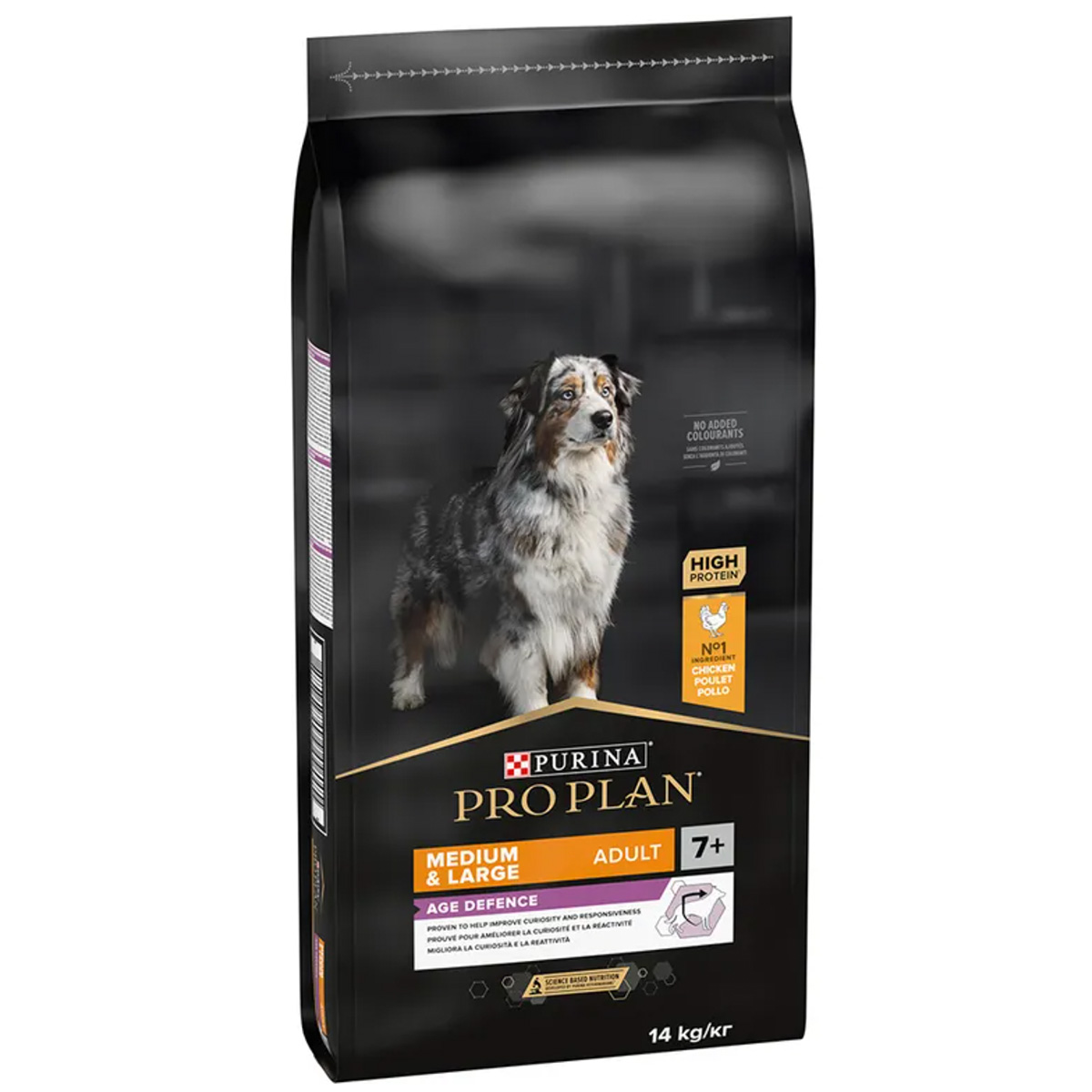s Purina Pro Plan Age Defence Adult 7+ Medium & Large Ξηρά Τροφή Για Ενήλικους & Ηλικιωμένους Σκύλους Κοτόπουλο 14kg - Image 1