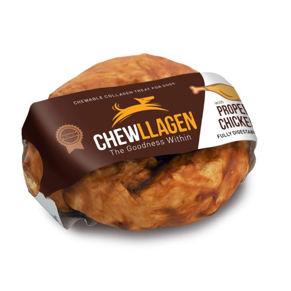 Chewllagen Donut Λιχουδιά Για Σκύλους Κολλαγόνο Κοτόπουλο 1τμχ