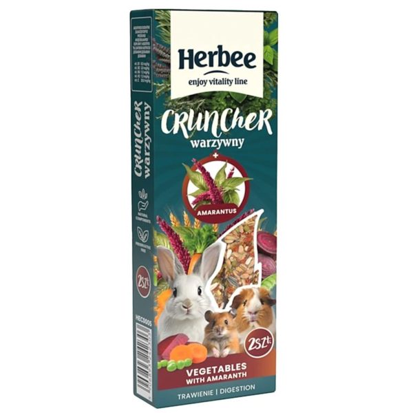 Herbee Cruncher Μείγμα Σπόρων Για Τρωκτικά Με Λαχανικά & Αμάρανθος 115gr