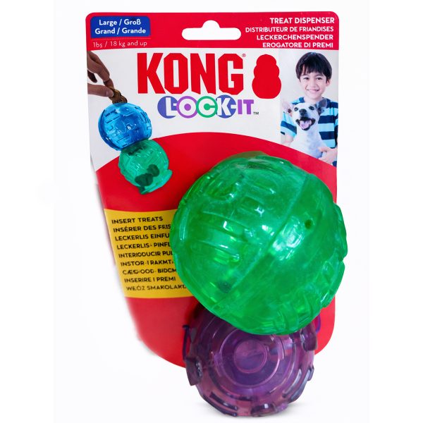 Kong Lock It Treat Dispenser Παιχνίδι Απασχόλησης Για Σκύλους