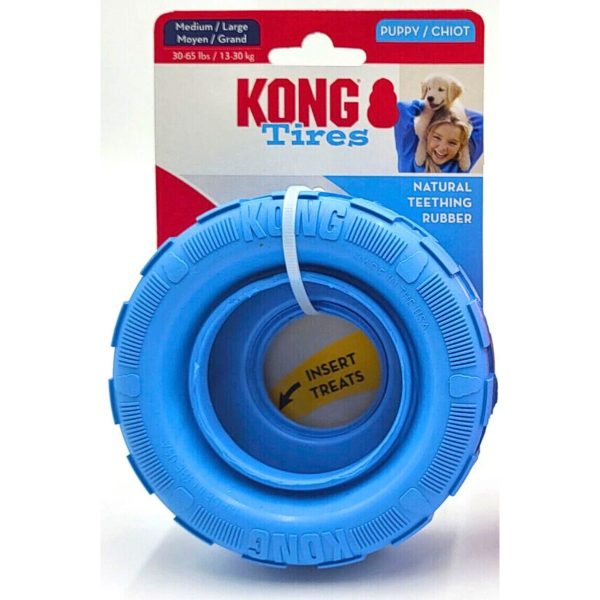 Kong Tires Medium Large Παιχνίδι Απασχόλησης Για Κουτάβια