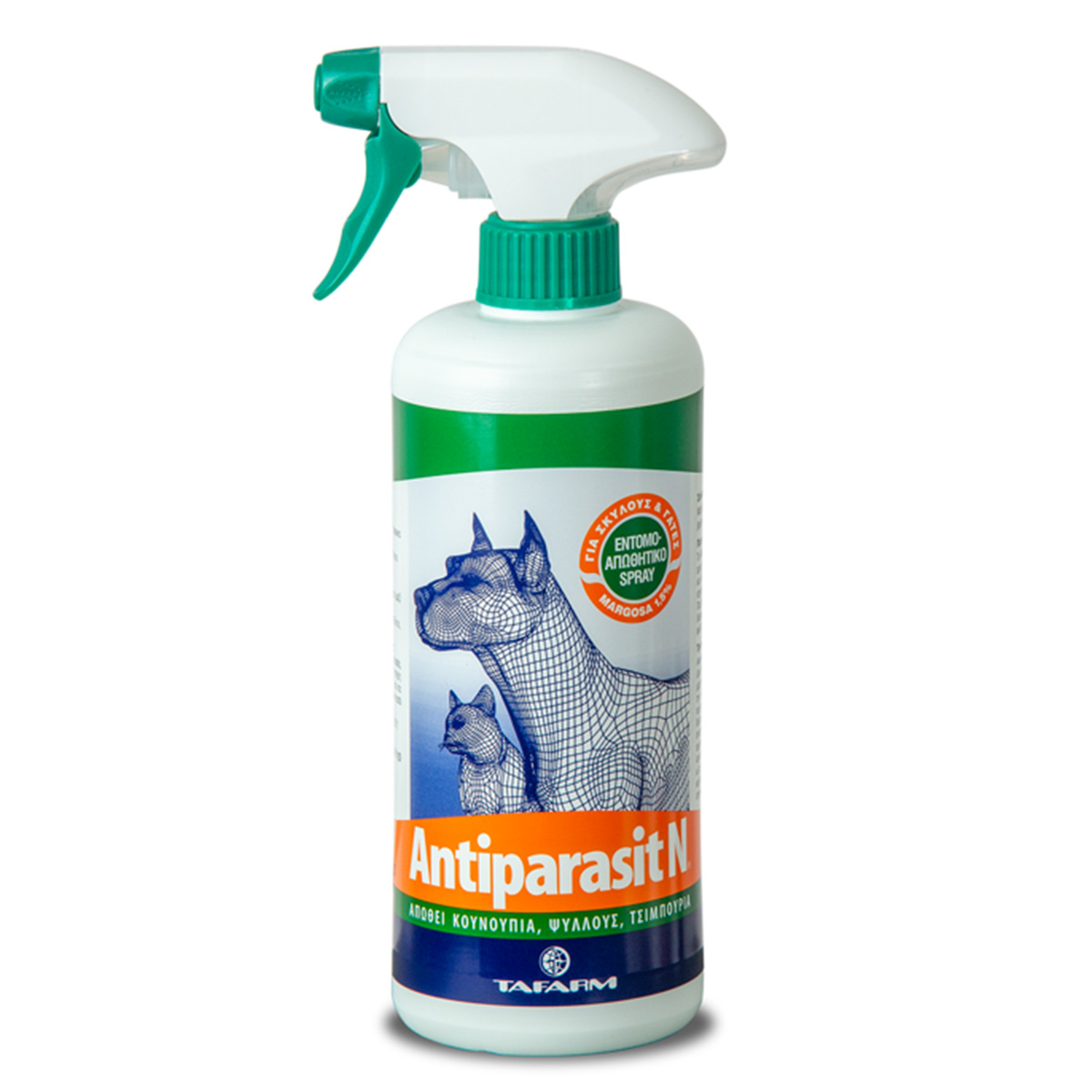1 Tafarm Antiparasit N Εντομοαπωθητικό Spray Για Σκύλους & Γάτες 500ml - Image 1