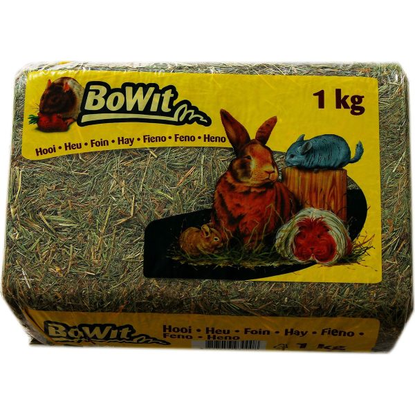 Bowit Χόρτο Για Τρωκτικά Ζώα Φράουλα 1Kg